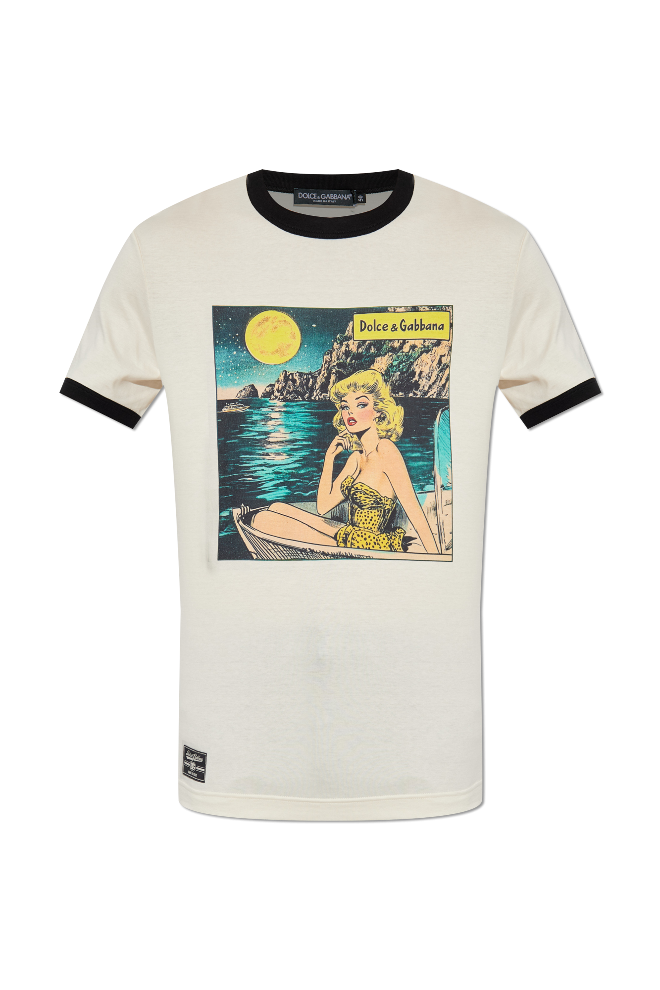 White T-shirt with logo Dolce & Gabbana - Vitkac Canada